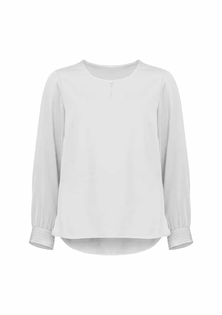 Womens Evelyn Long Sleeve Blouse