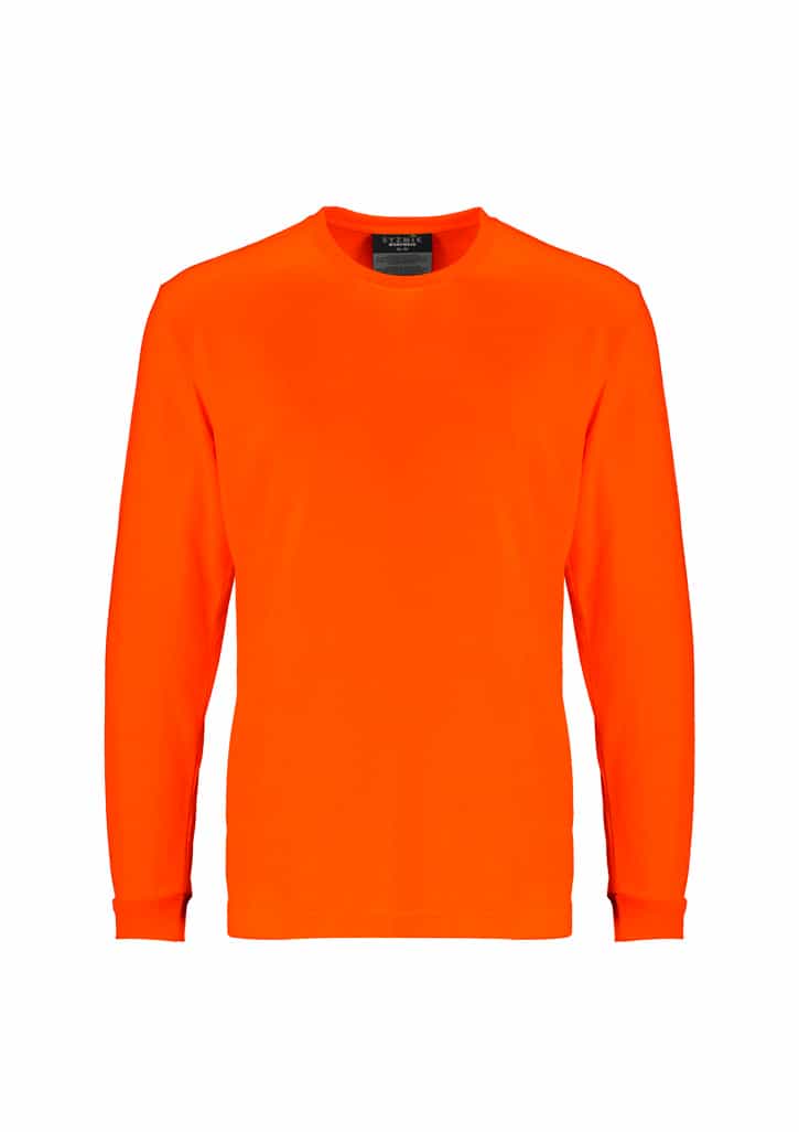 Mens Hi Vis Long Sleeve Tee