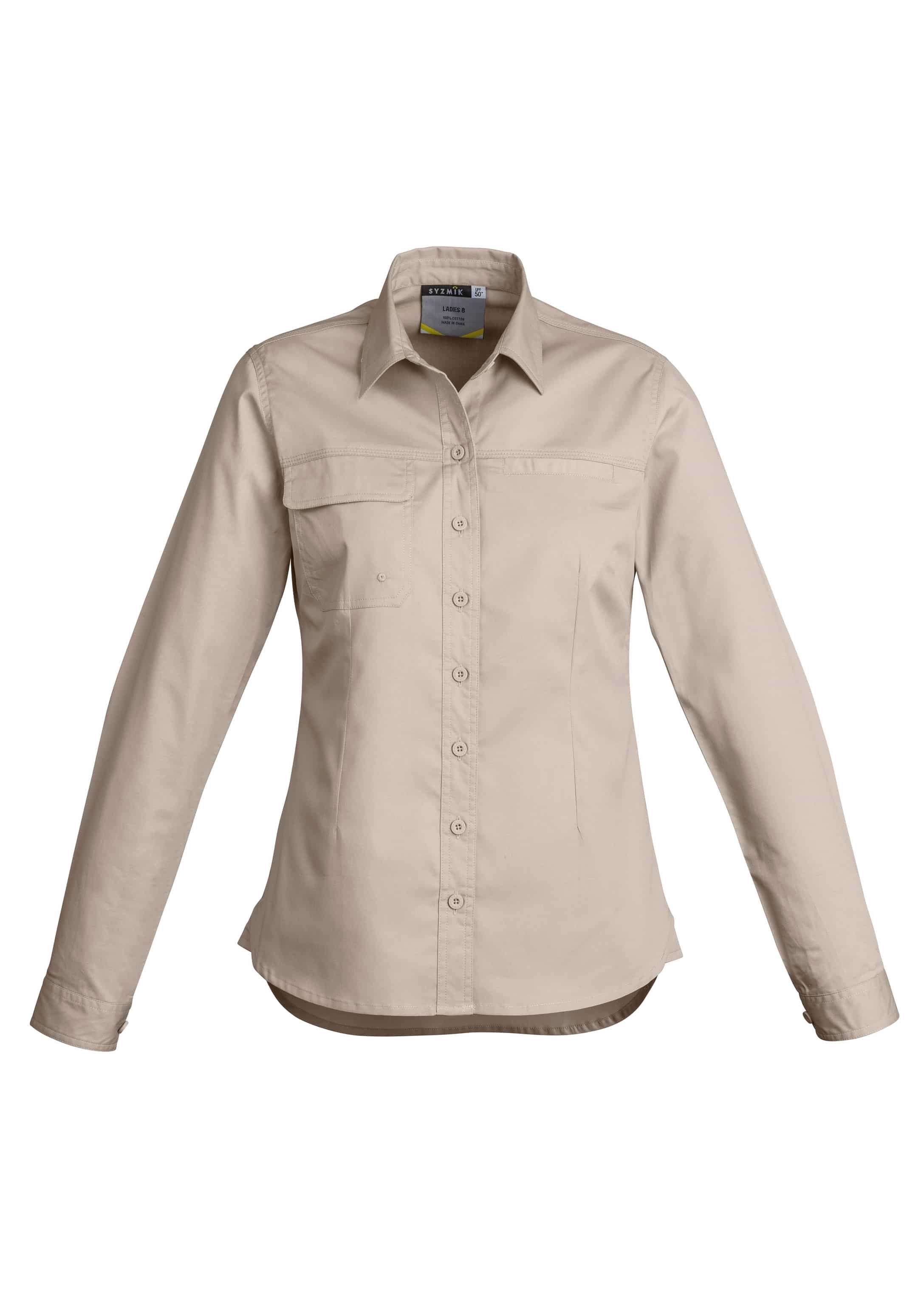 Womens Lightweight Tradie Long Sleeve Shirt