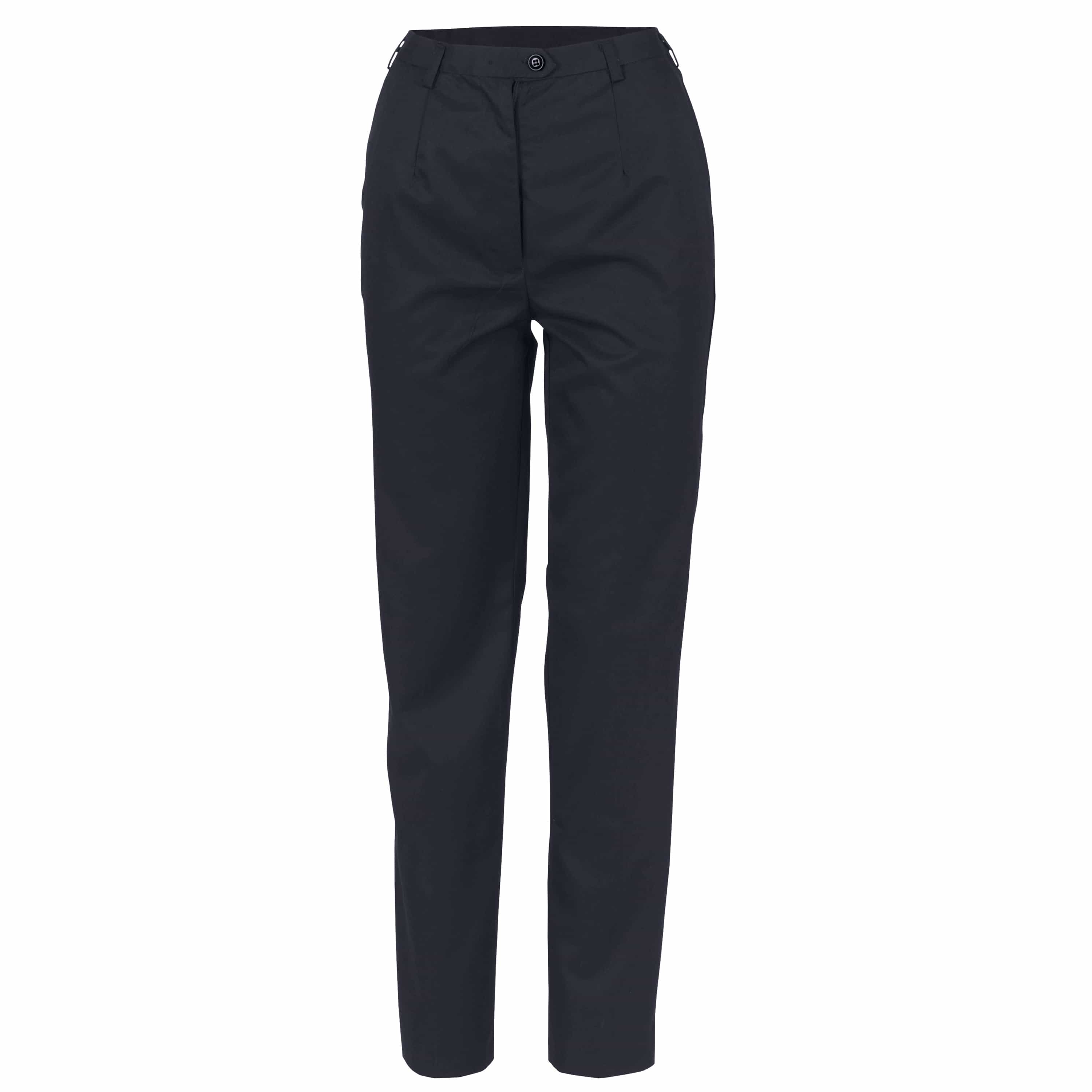 Ladies P/V Flat Front Pants