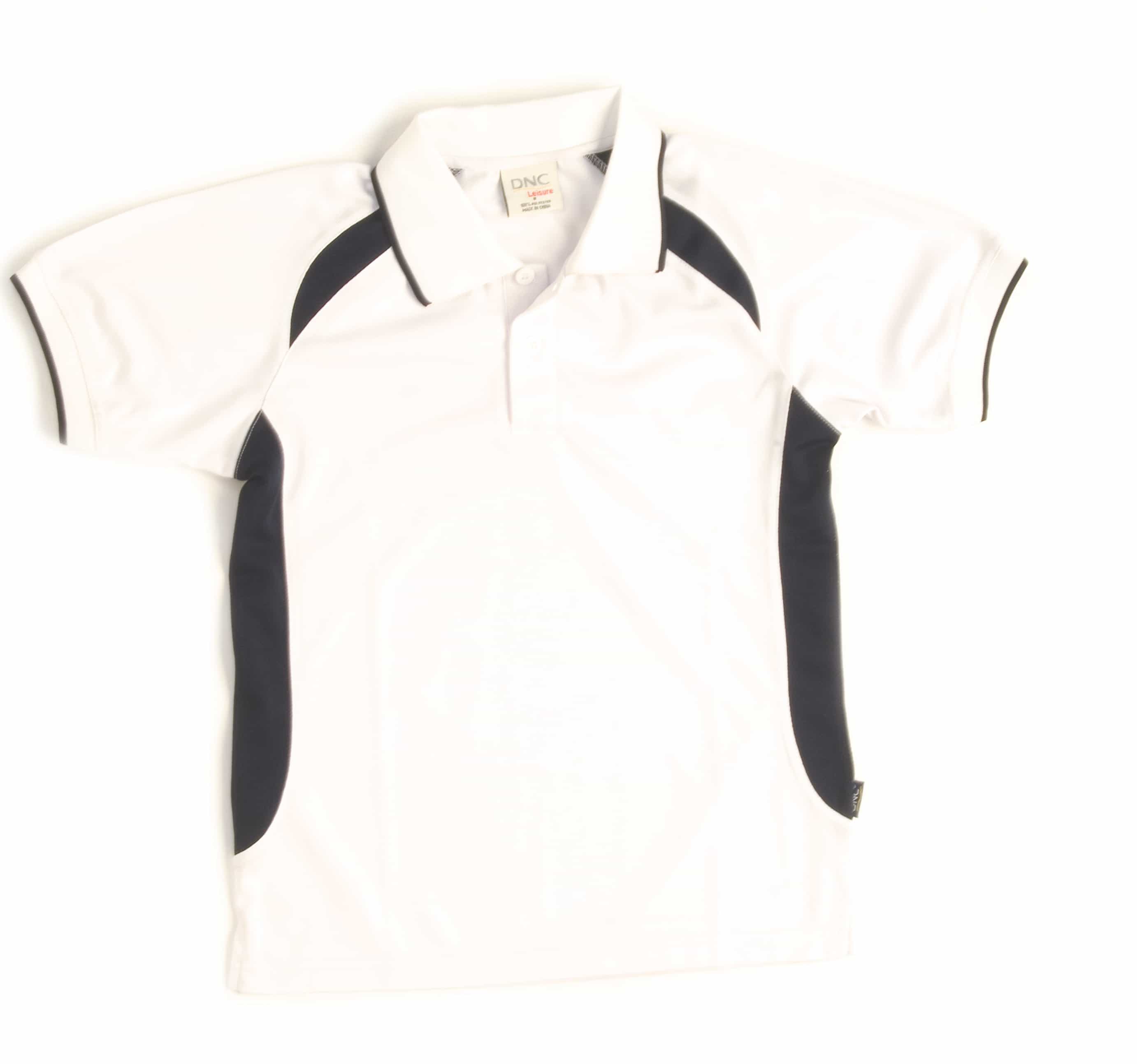 Kids Air Flow Contrast Raglan Mesh Polo