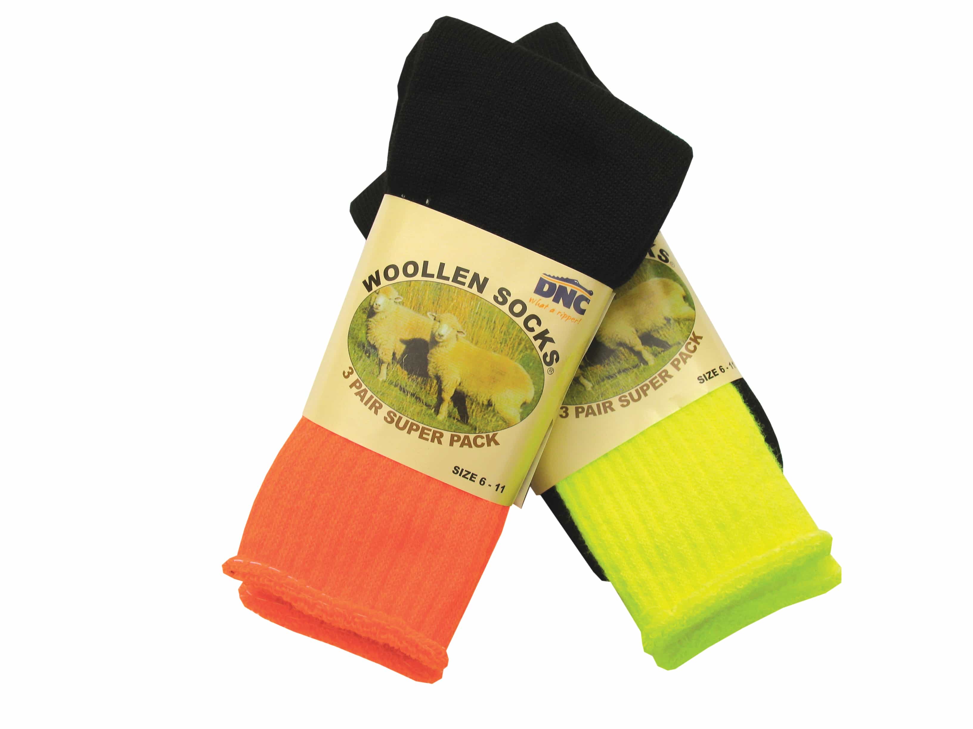Safety 2Tone Wool Socks 1 pack