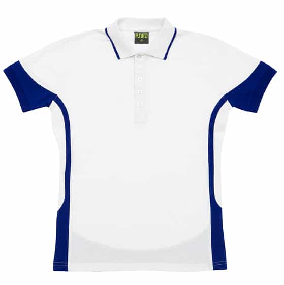 Women's  Contrast Polycotton Polo
