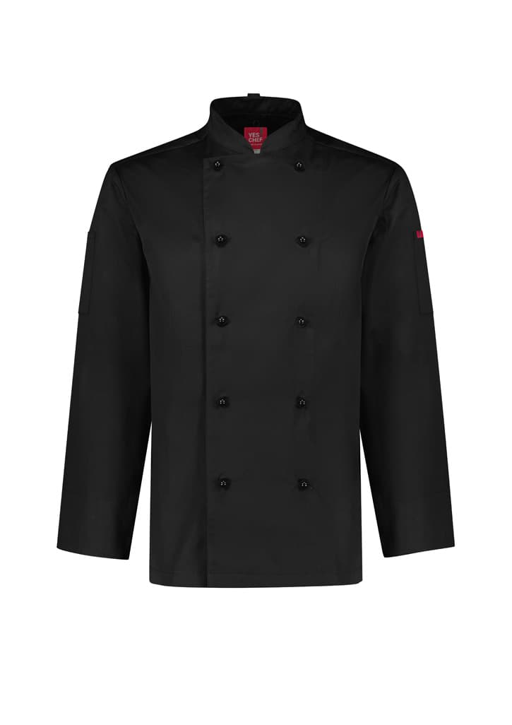 Al Dente Mens Long Sleeve Chef Jacket — view 1