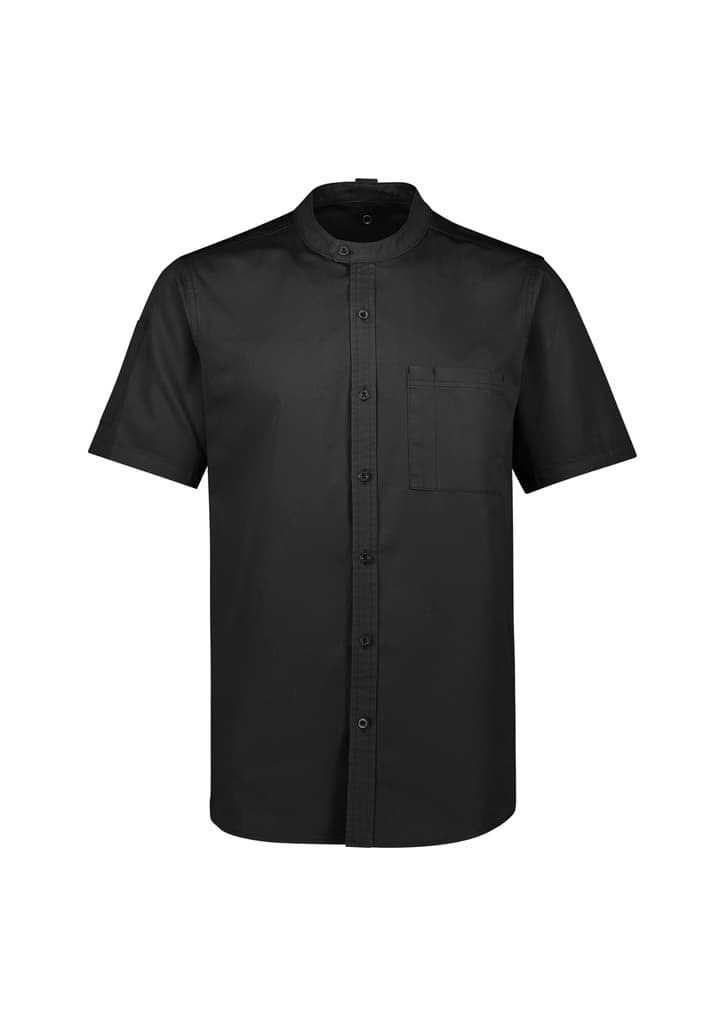 Salsa Mens Short Sleeve Chef Shirt — view 1