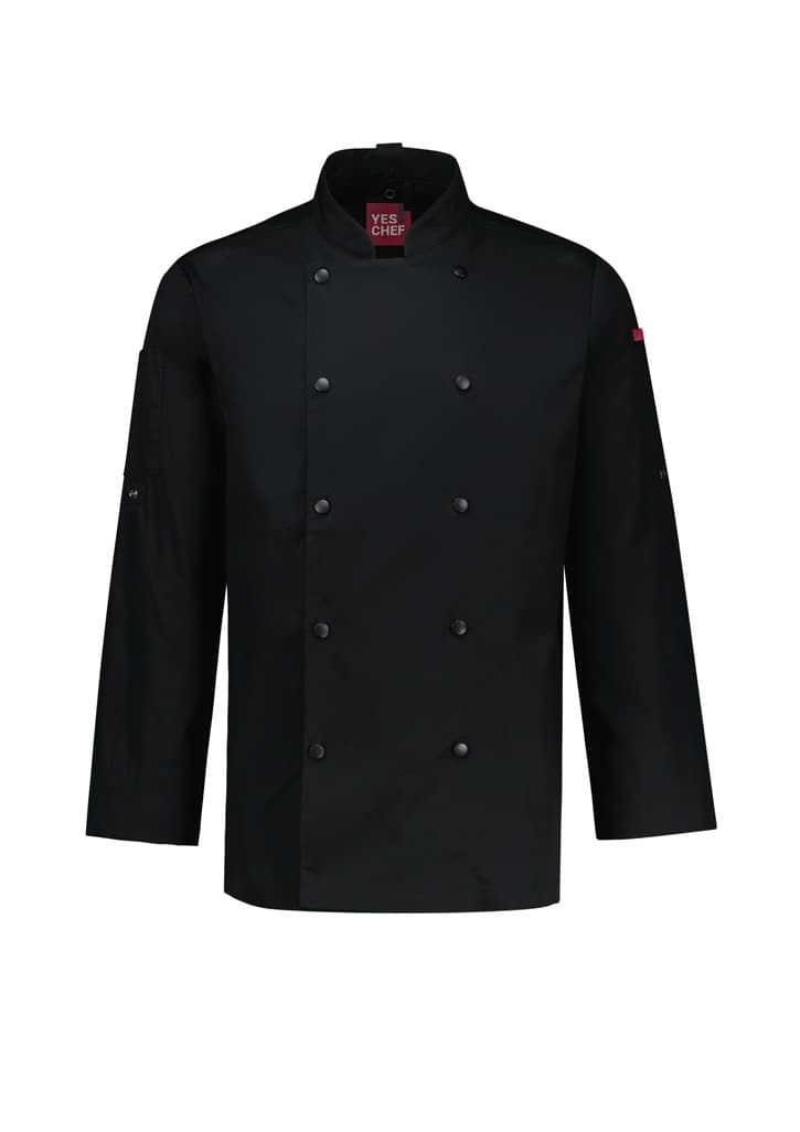 Gusto Mens Long Sleeve Chef Jacket — view 1