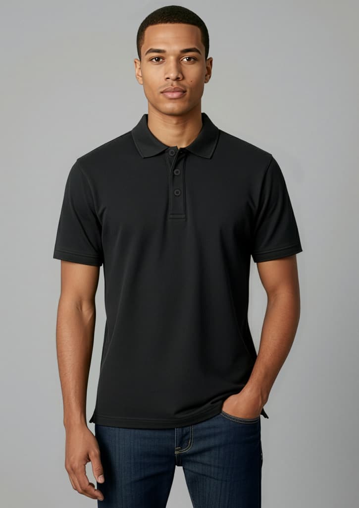 Mens Ice Short Sleeve Polo thumbnail 3