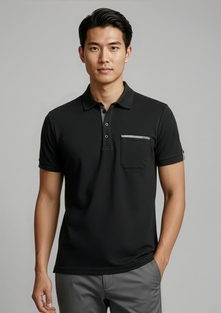 Mens Edge Short Sleeve Polo thumbnail 3