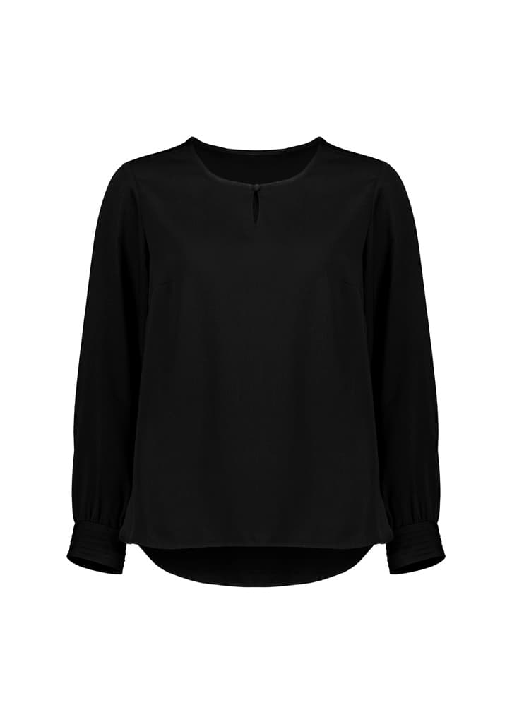 Womens Evelyn Long Sleeve Blouse — view 1