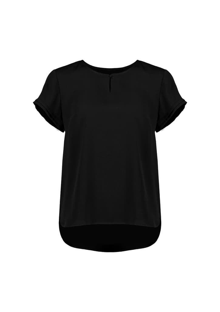 Womens Evelyn Short Sleeve Blouse — view 1