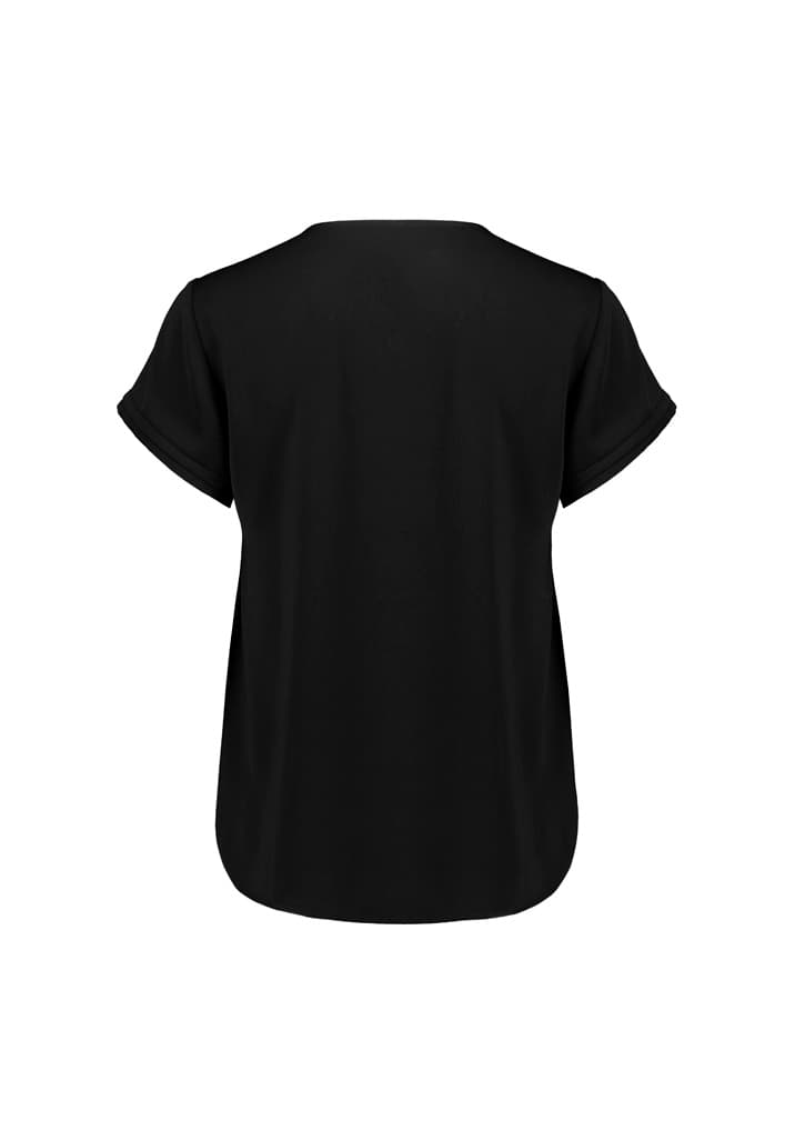 Womens Evelyn Short Sleeve Blouse thumbnail 2