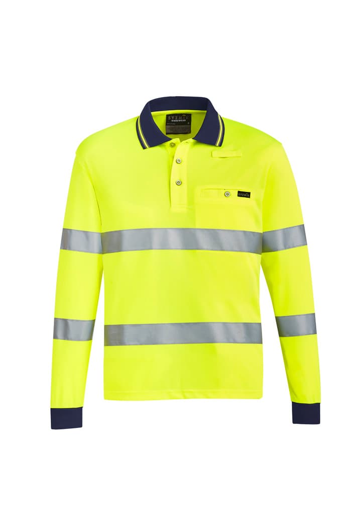 Unisex Hi Vis Bio Motion Taped Polo — view 1