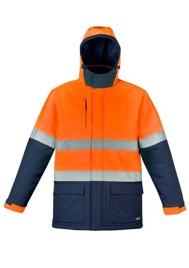 Unisex Hi Vis Antarctic Softshell Jacket — view 1