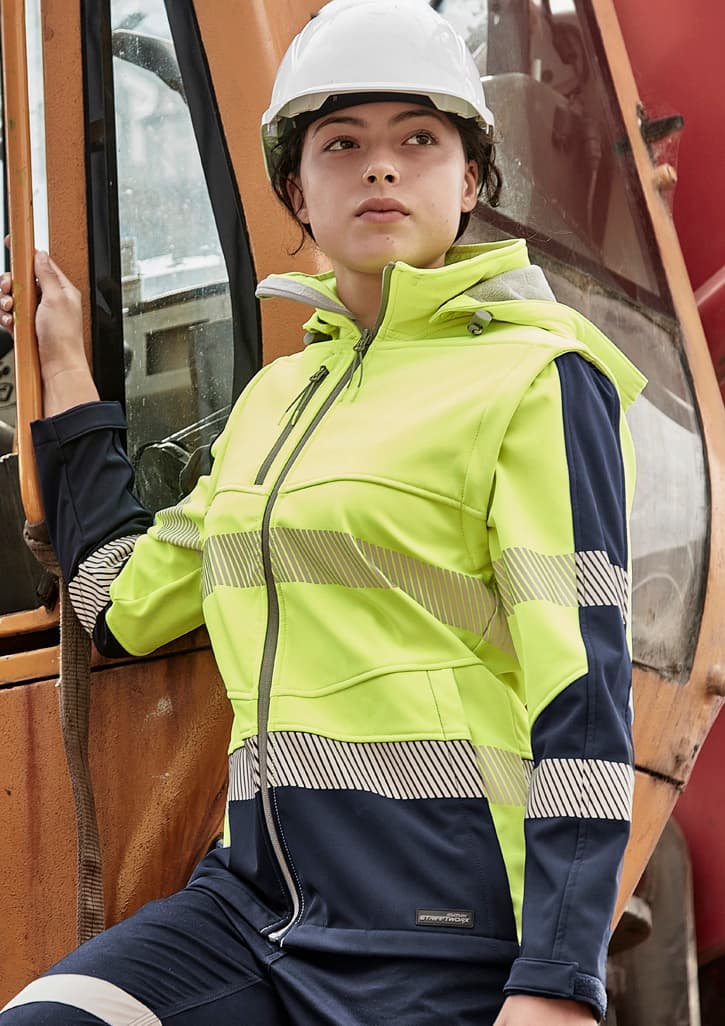 Womens Streetworx 2 In 1 Stretch Softshell Jacket thumbnail 3