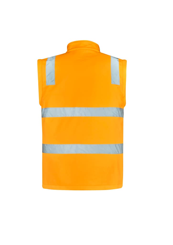 Unisex Hi Vis Vic Rail 2 In 1 Softshell Jacket thumbnail 4