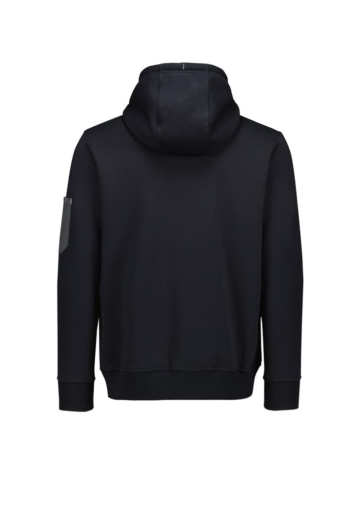 Unisex Zip Front Multi-pocket Hoodie thumbnail 2