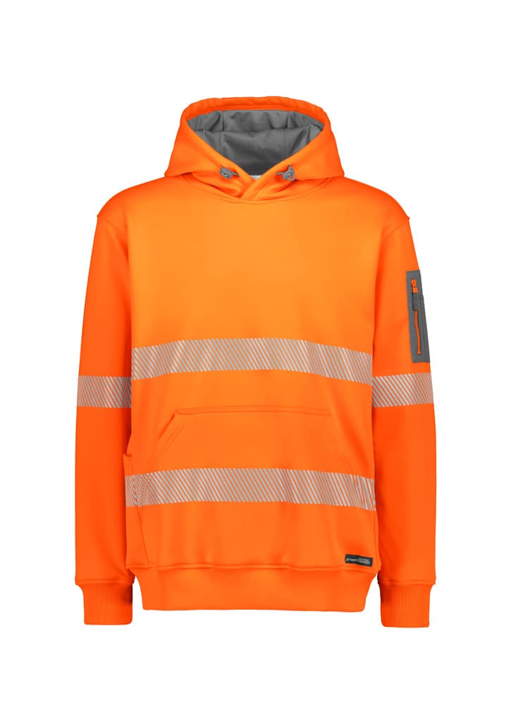 Unisex Streetworx Segmented Tape Water Resistant Hoodie — view 1