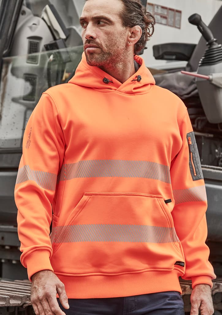 Unisex Streetworx Segmented Tape Water Resistant Hoodie thumbnail 3