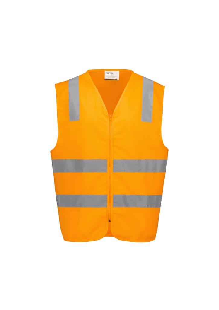 Unisex Hi Vis Vic Rail Zip Vest — view 1