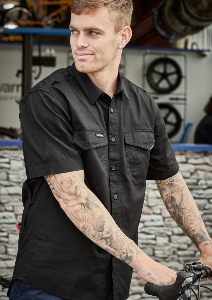 Mens Rugged Cooling Short Sleeve Shirt thumbnail 3