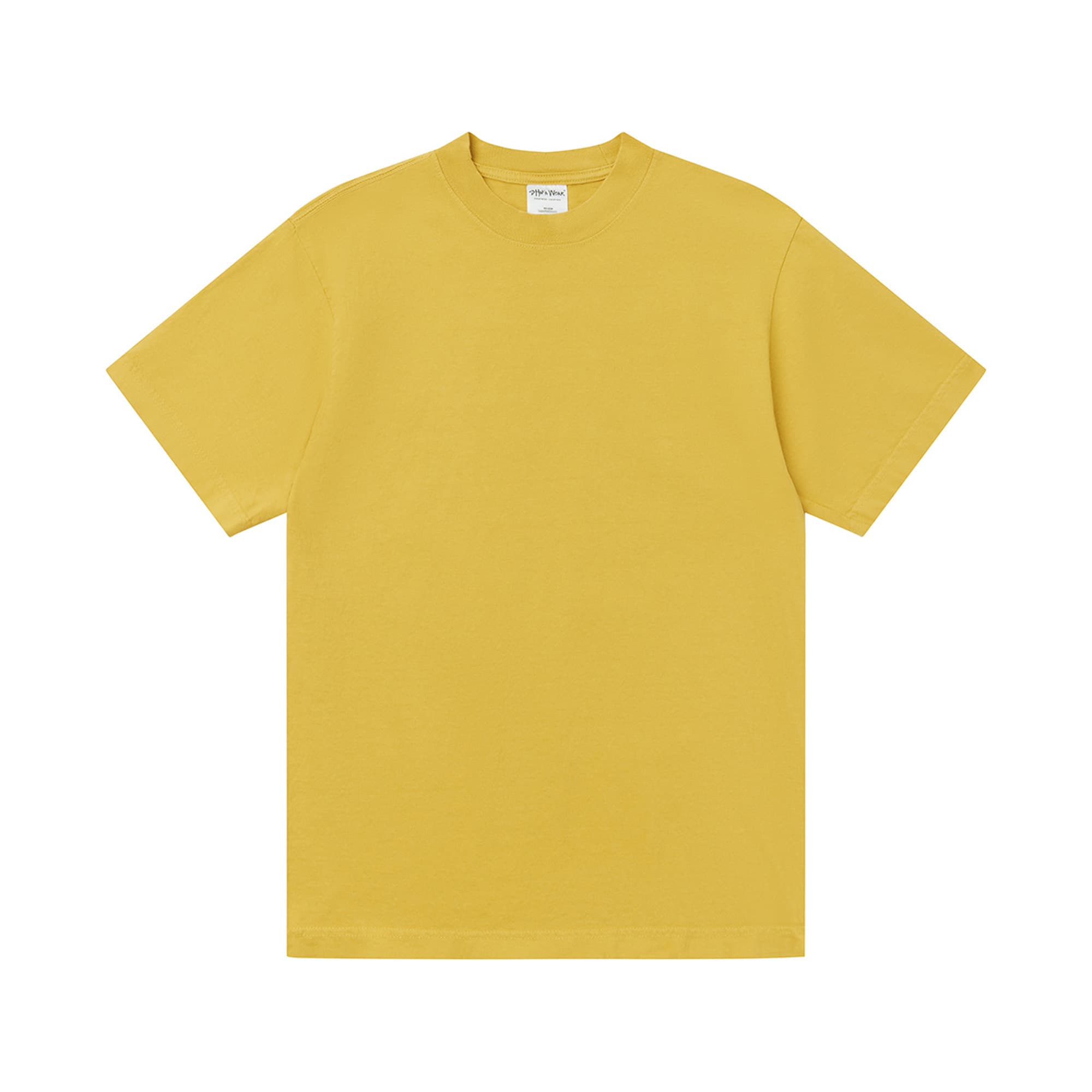 Shaka Wear Garment Dye Tee in Mustard