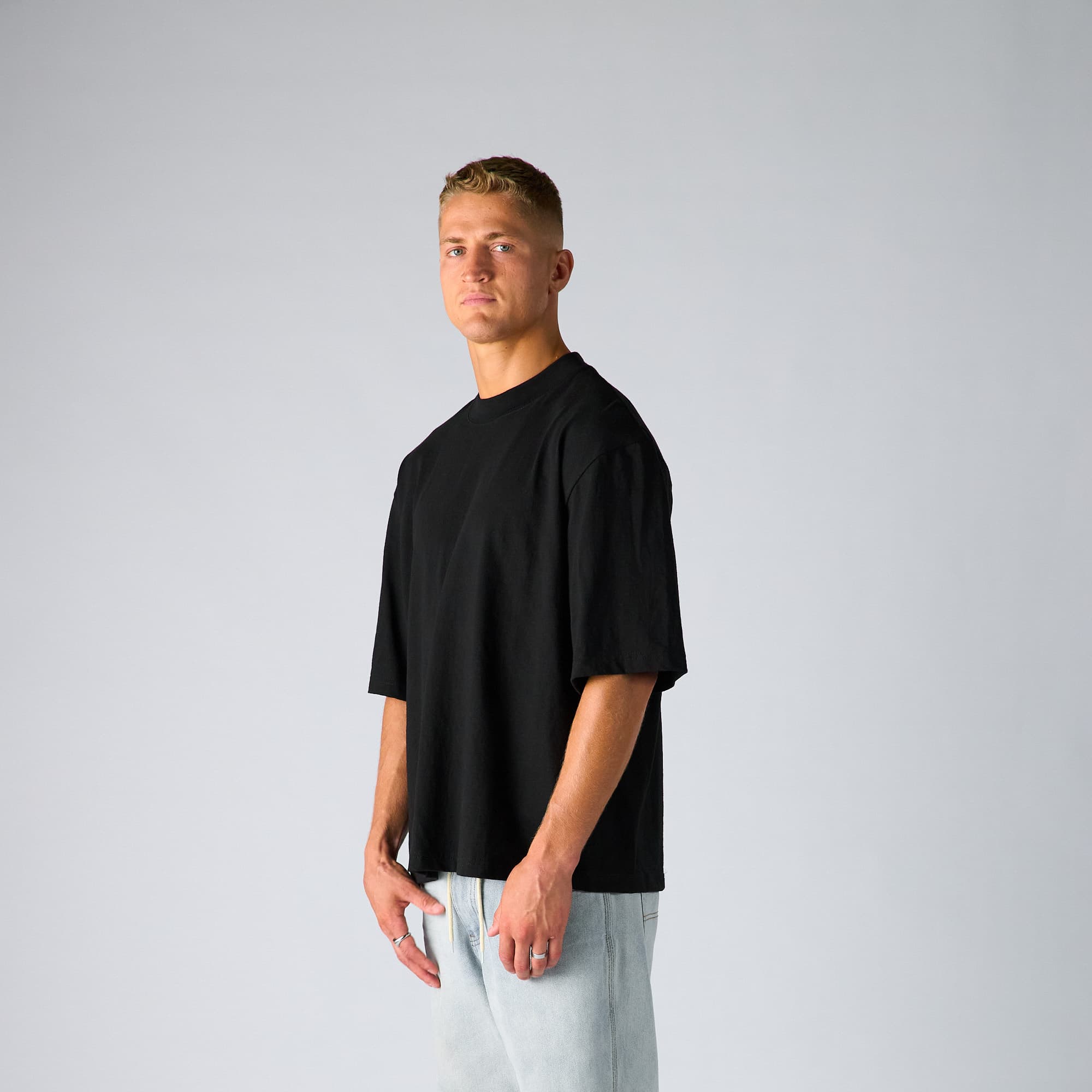 Shaka Wear 7.5oz Max Heavyweight Garment Dye Drop Shoulder Tee thumbnail 3