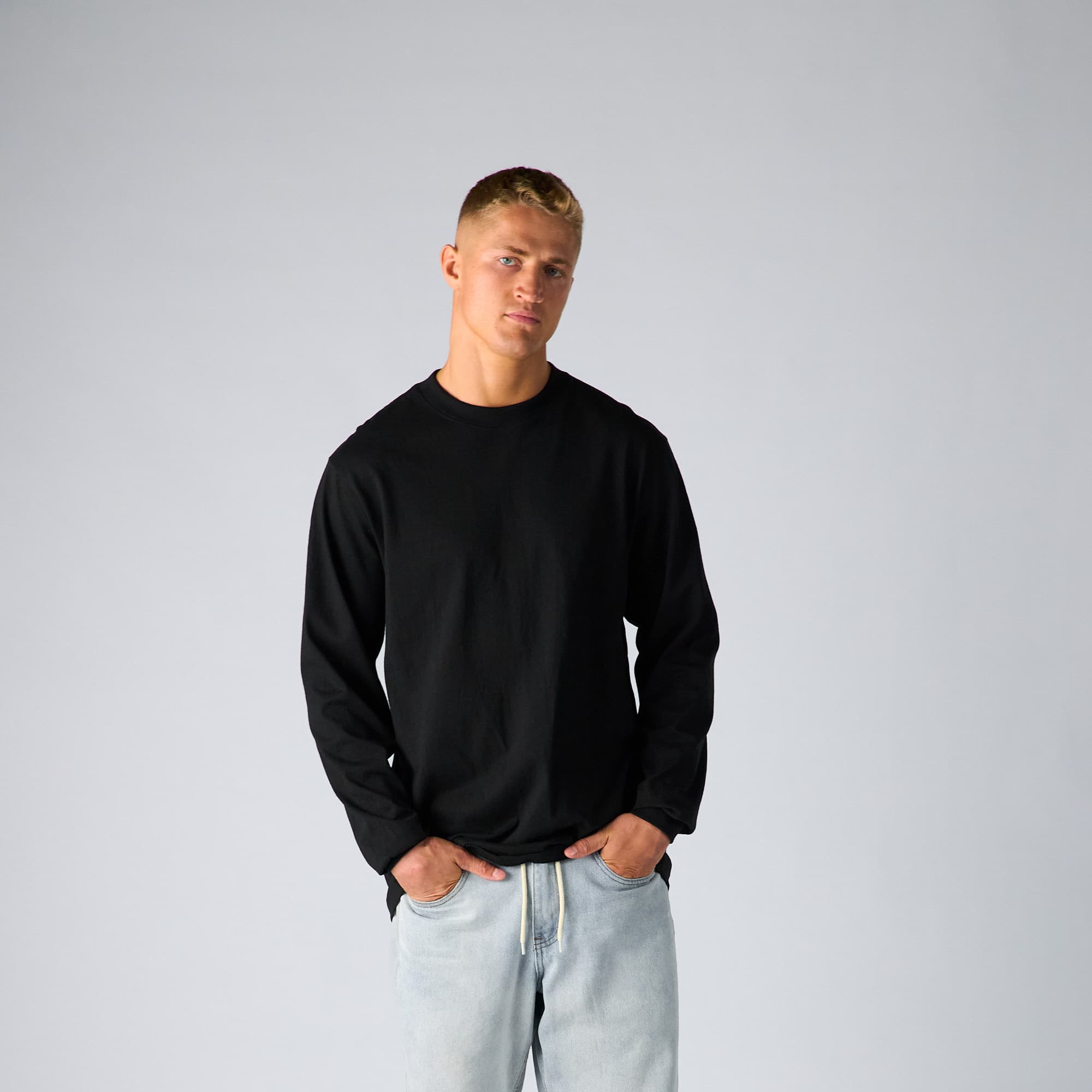 Shaka Wear 7.5oz Max Heavyweight Long Sleeve Tee thumbnail 3