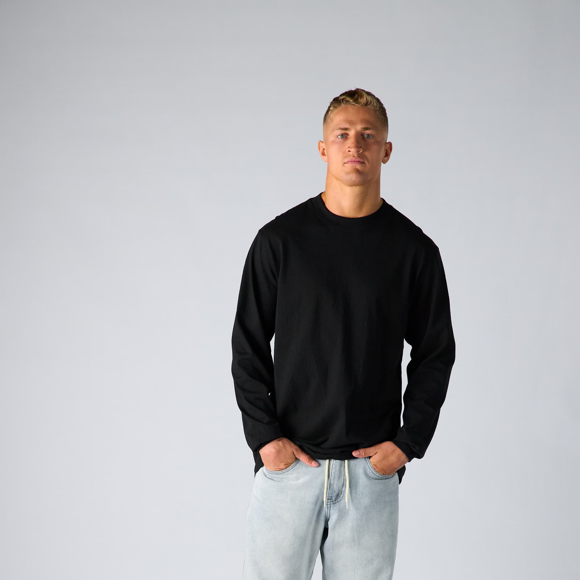 Shaka Wear 7.5oz Max Heavyweight Long Sleeve Tee thumbnail 4