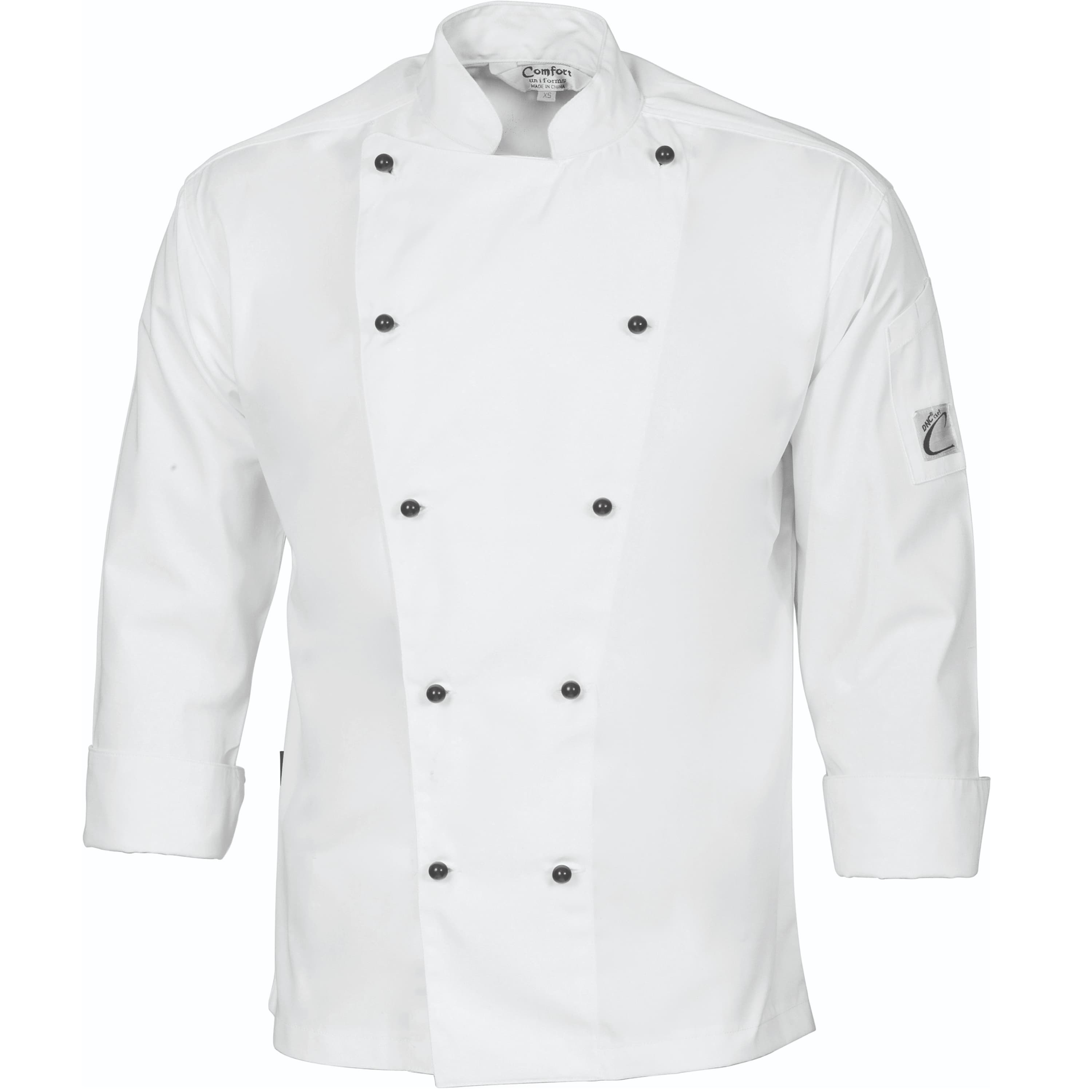 Cool-Breeze Cotton Chef Jacket - Long Sleeve — view 1