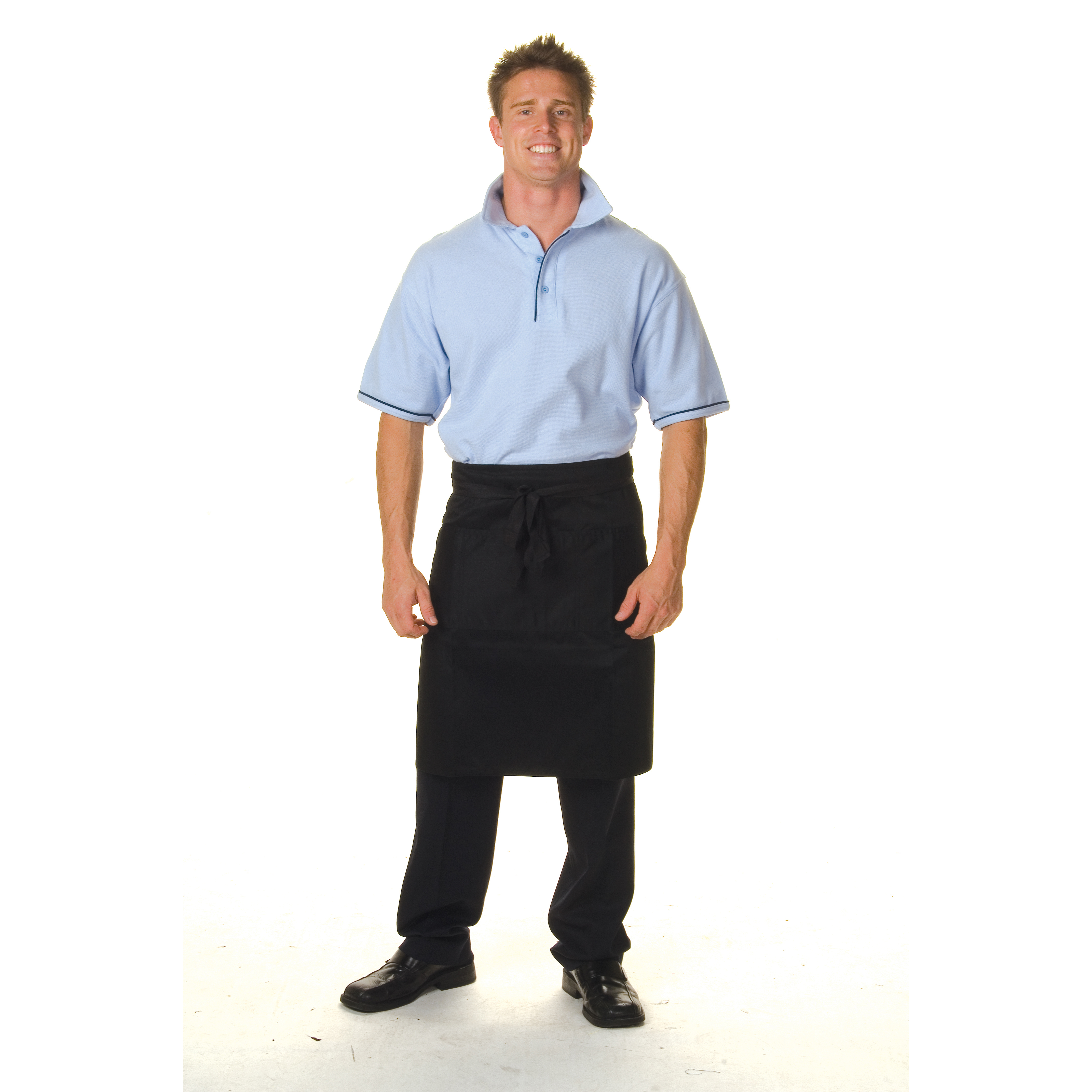 Cotton Drill Half Apron No Pocket — view 1