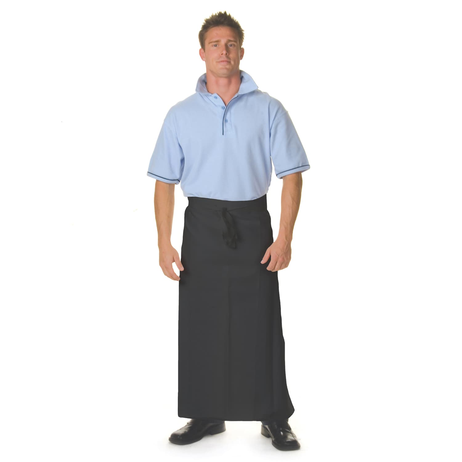 Cotton Drill Continental Aprons No Pocket — view 1