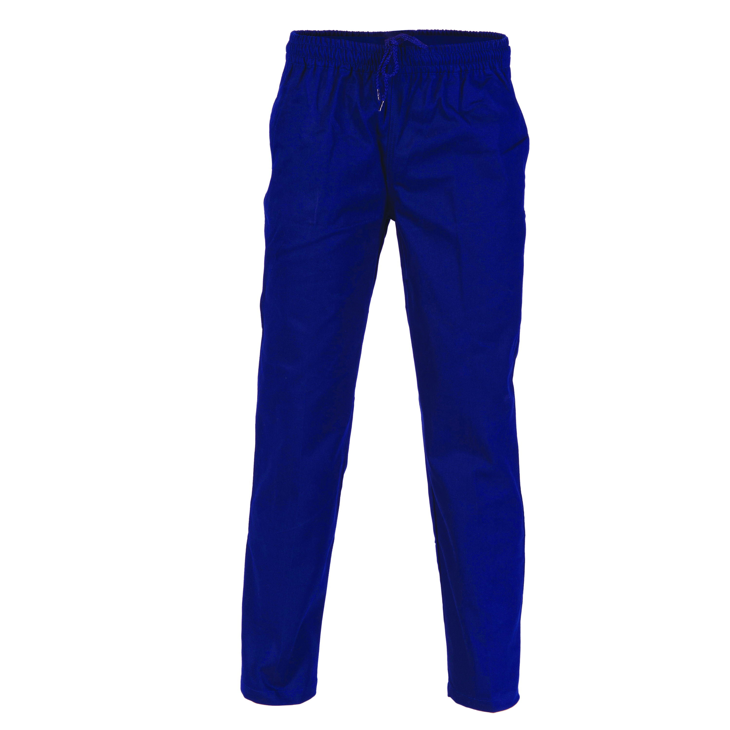 Drill Elastic Waist Pants — view 1