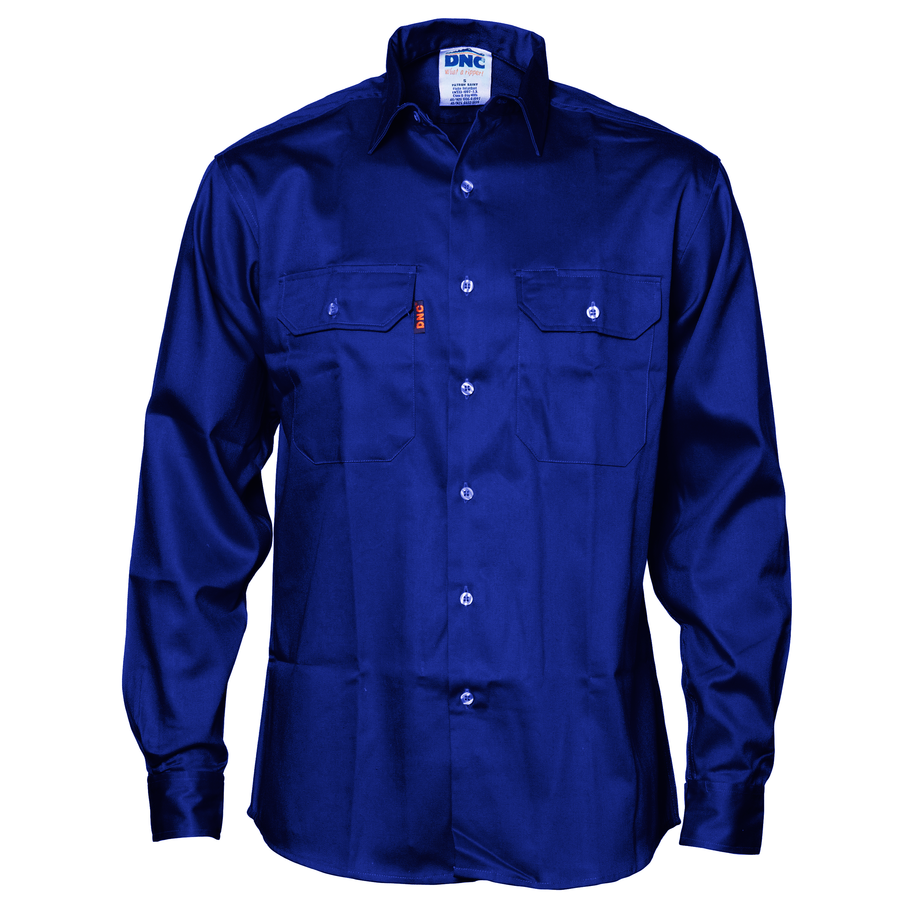 Patron Saint® Flame Retardant Drill Shirt, Long Sleeve — view 1
