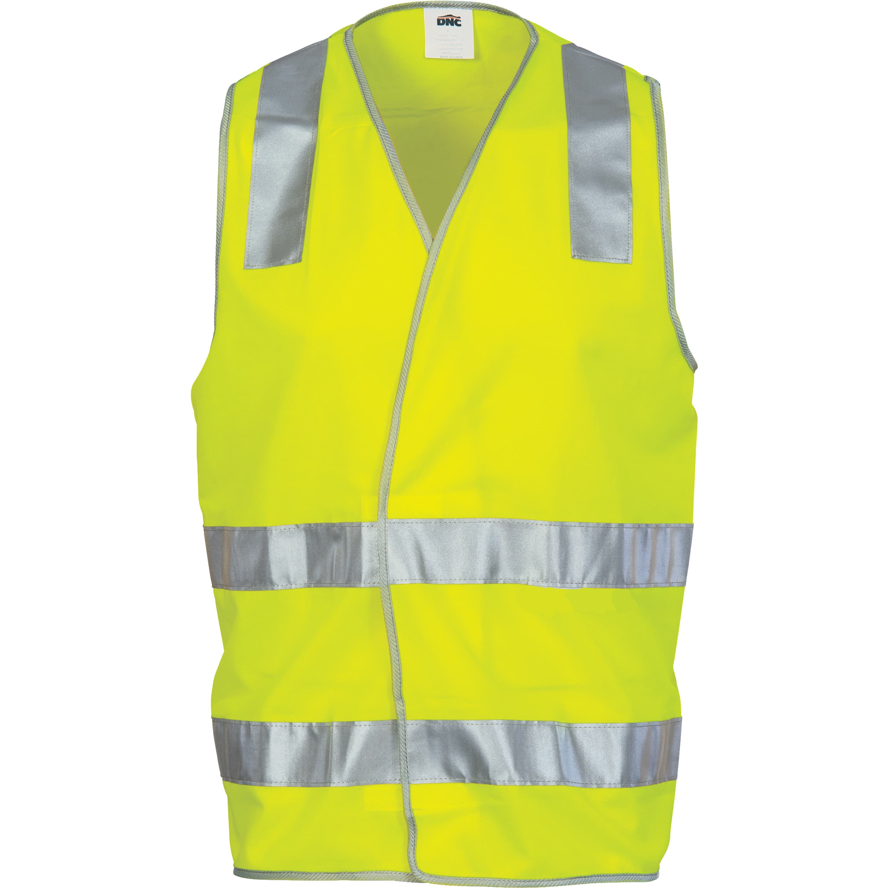 Day/Night Safety Vest with Hoop & Shoulder Generic R/Tape thumbnail 2