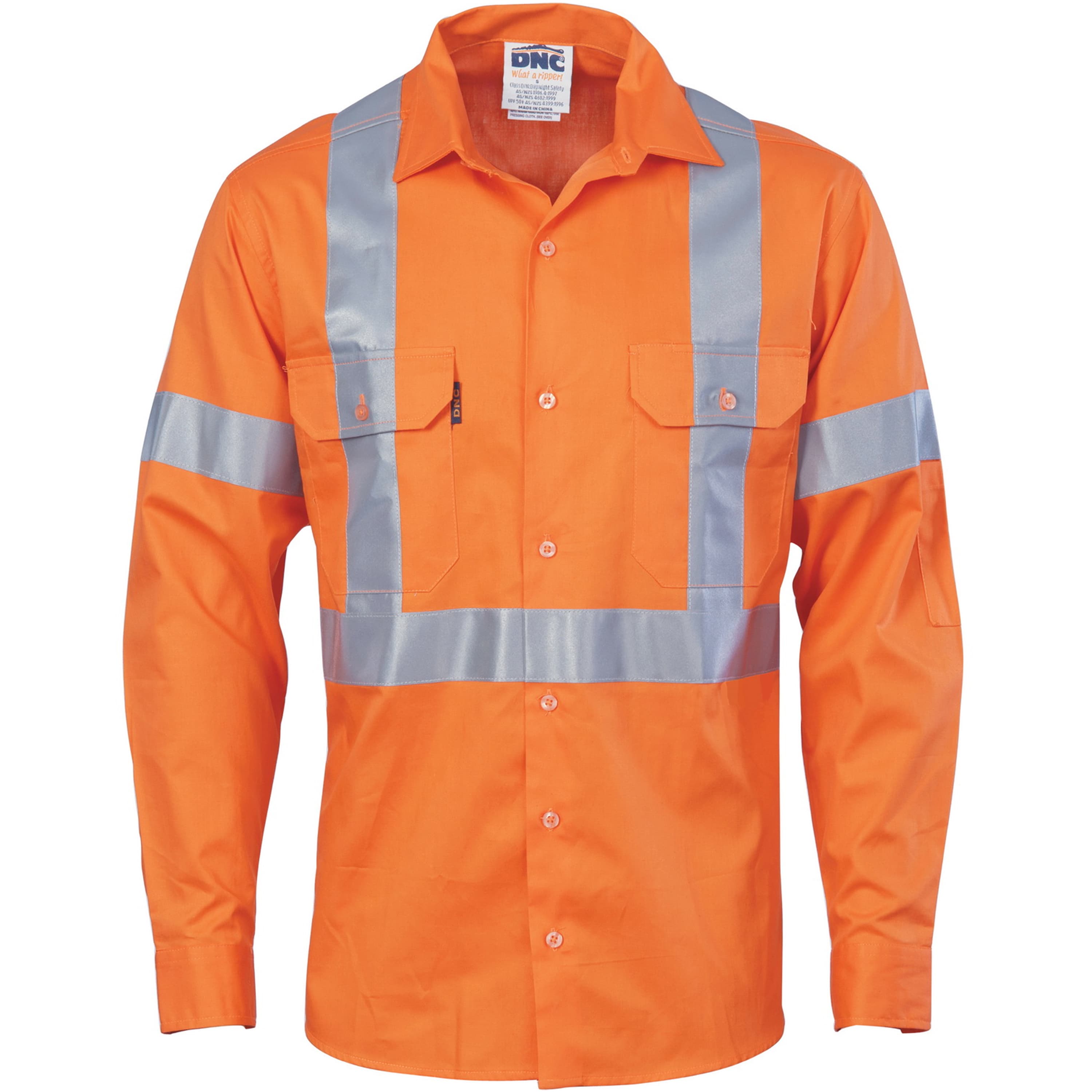 HIVIS Segment Taped 1/2 Zip Fleecy Windcheater thumbnail 7