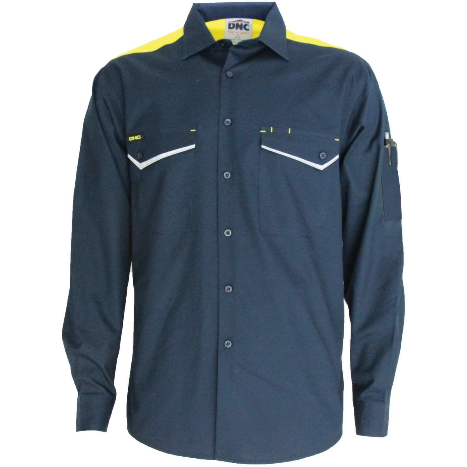 HIVIS Segment Taped 1/2 Zip Fleecy Windcheater thumbnail 14