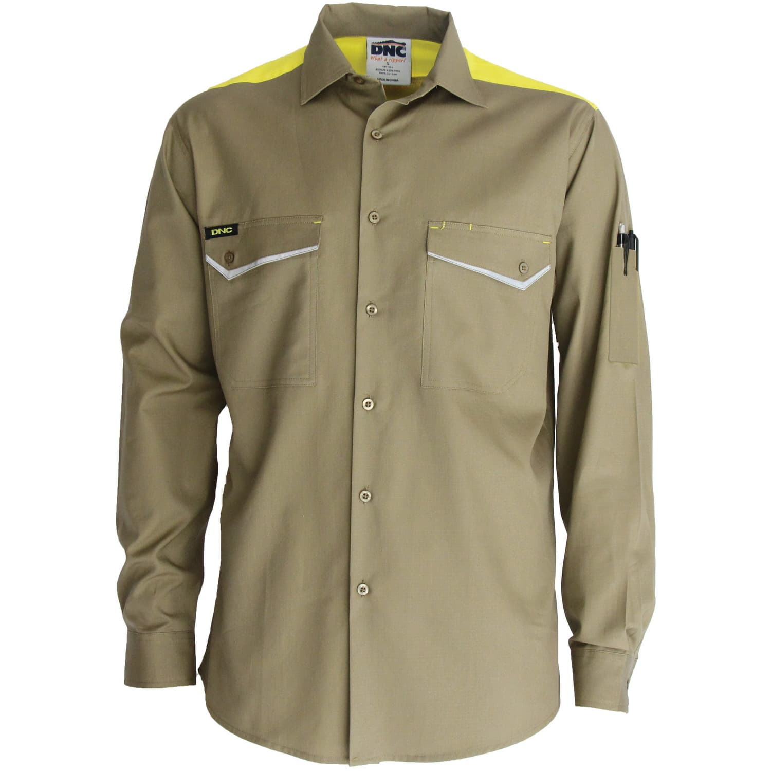HIVIS Segment Taped 1/2 Zip Fleecy Windcheater thumbnail 15
