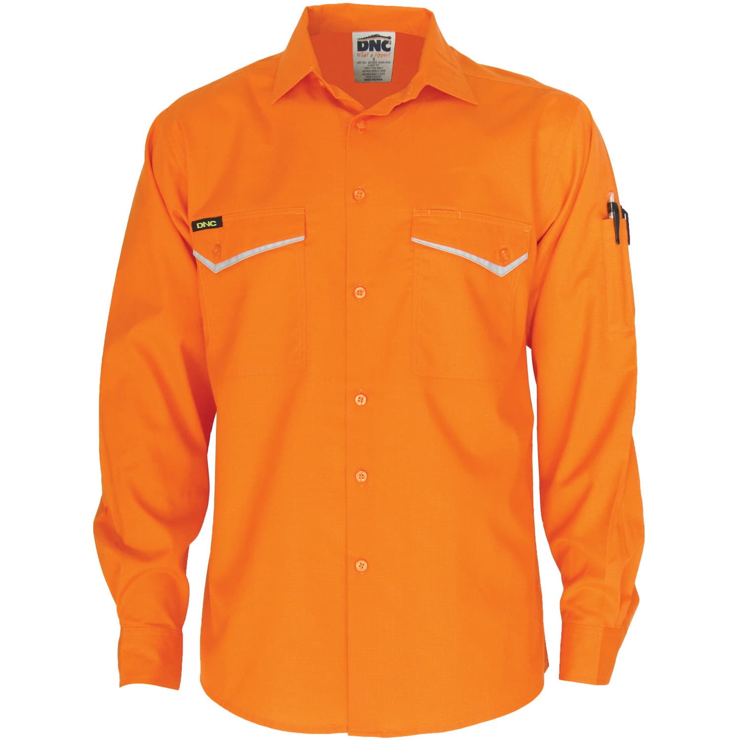 HIVIS Segment Taped 1/2 Zip Fleecy Windcheater thumbnail 17
