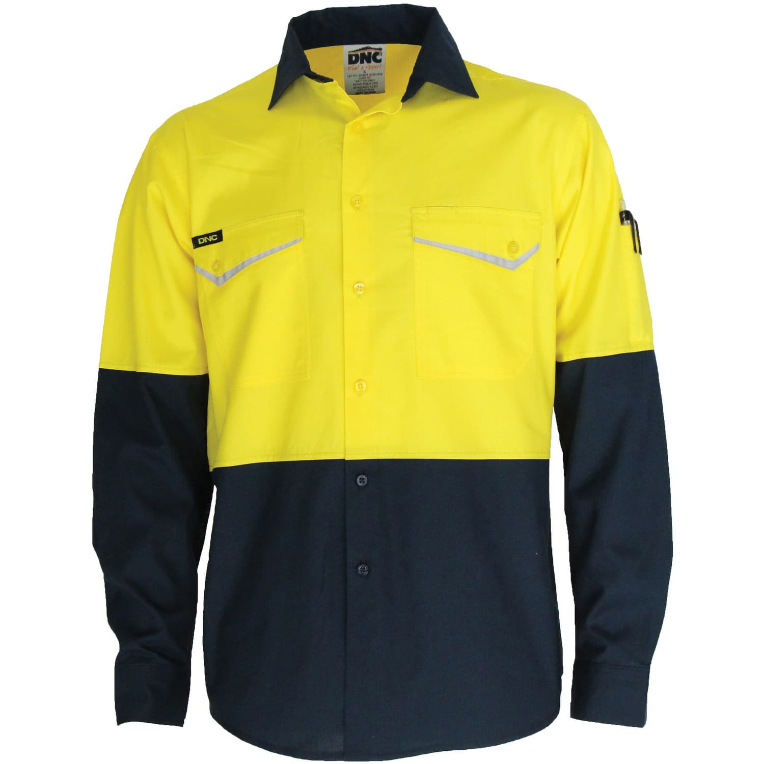 HIVIS Segment Taped 1/2 Zip Fleecy Windcheater thumbnail 20