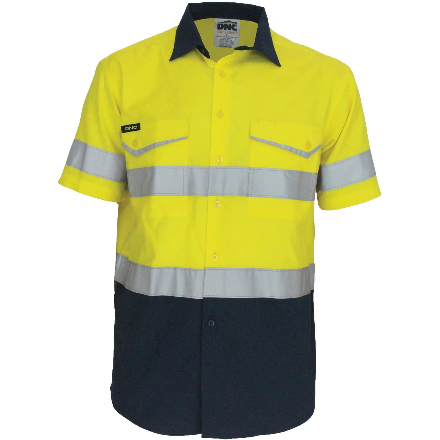 HIVIS Segment Taped 1/2 Zip Fleecy Windcheater thumbnail 22