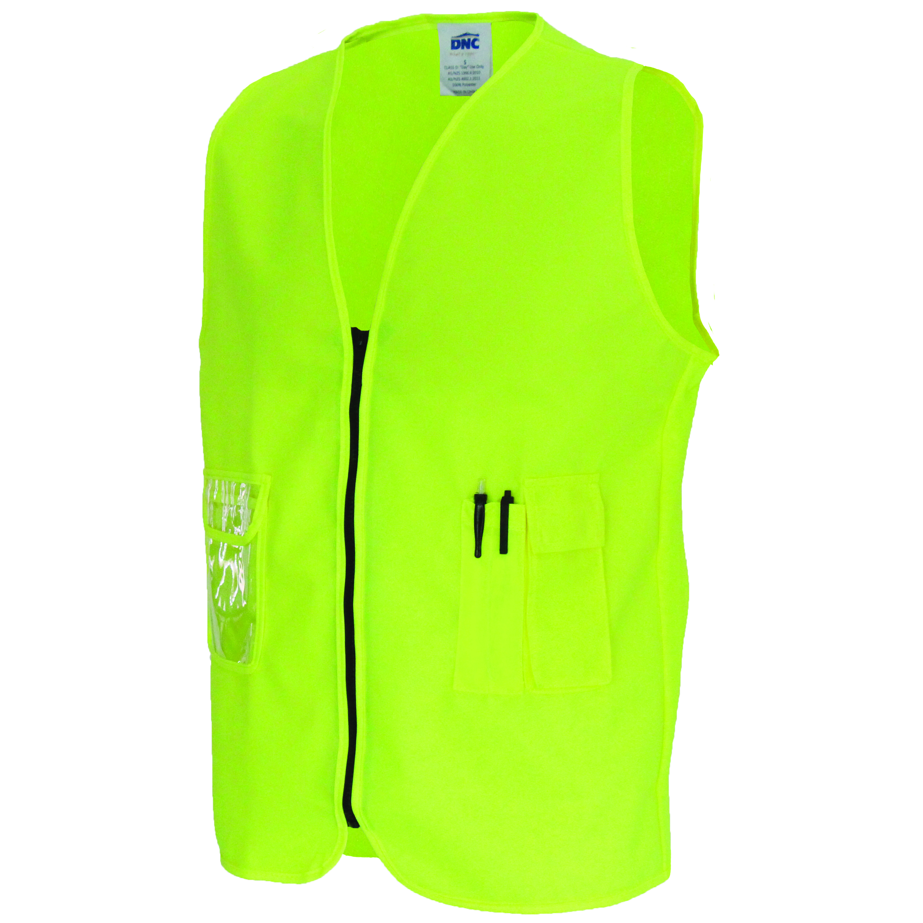 Daytime Side Panel Safety Vests — view 1