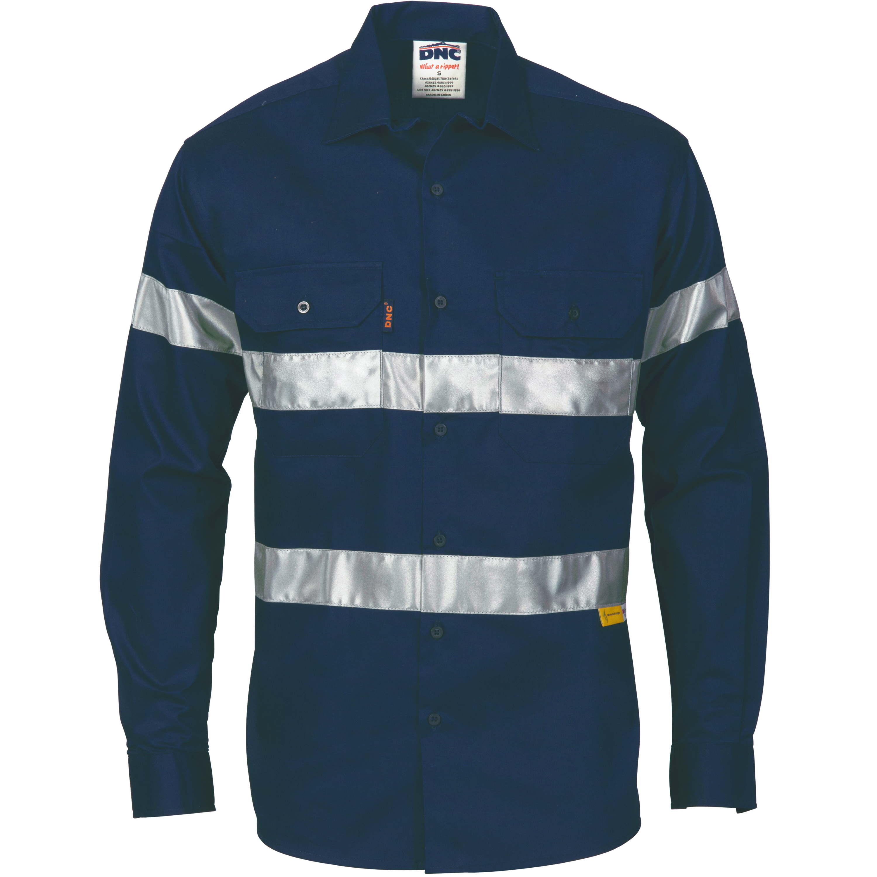 HiVis Drill Shirt with 3M R/Tape
- long sleeve — view 1