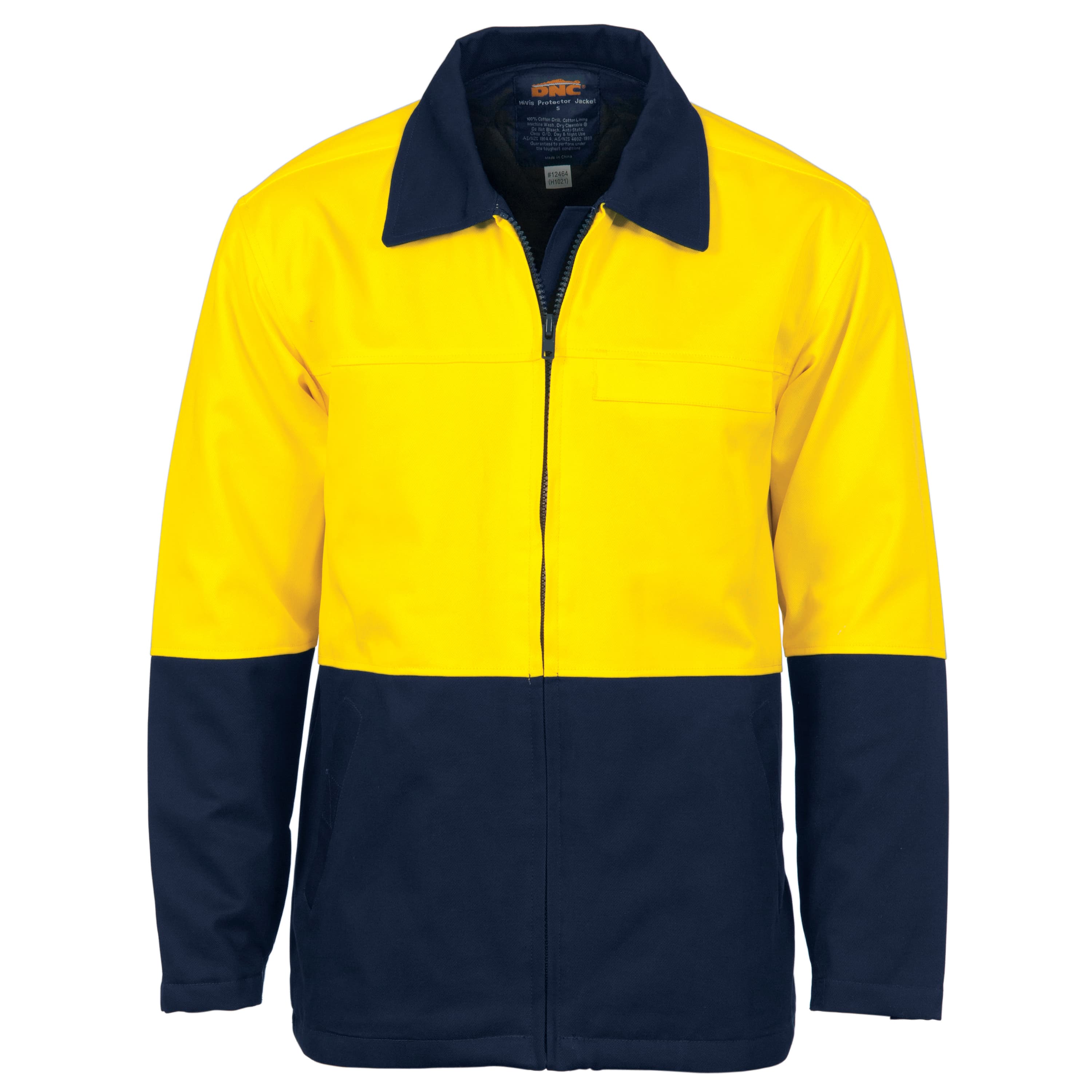HiVis Two Tone Protect or Drill Jacket — view 1