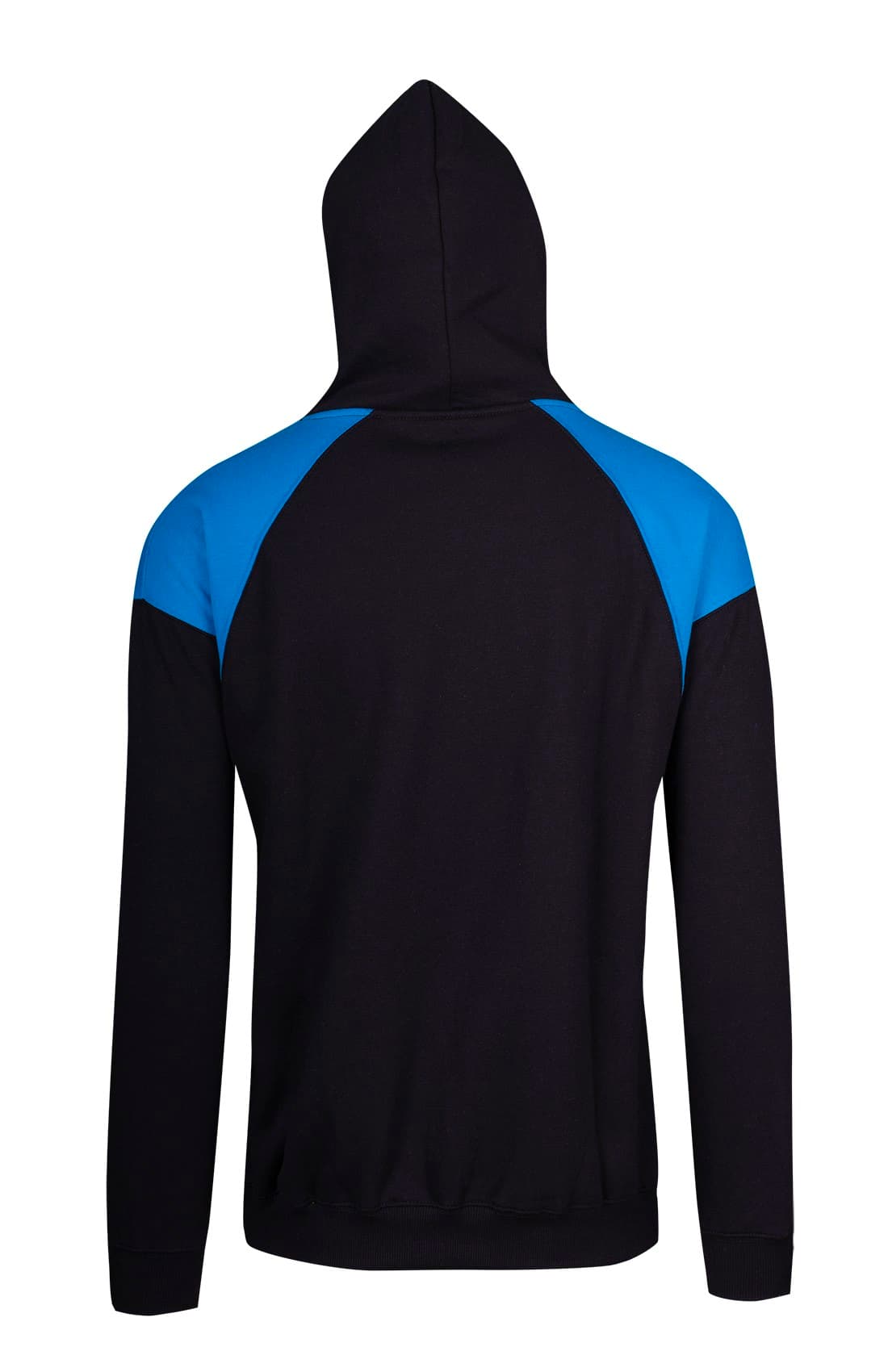 Mens Shoulder Contrast Panel Hoodie thumbnail 2