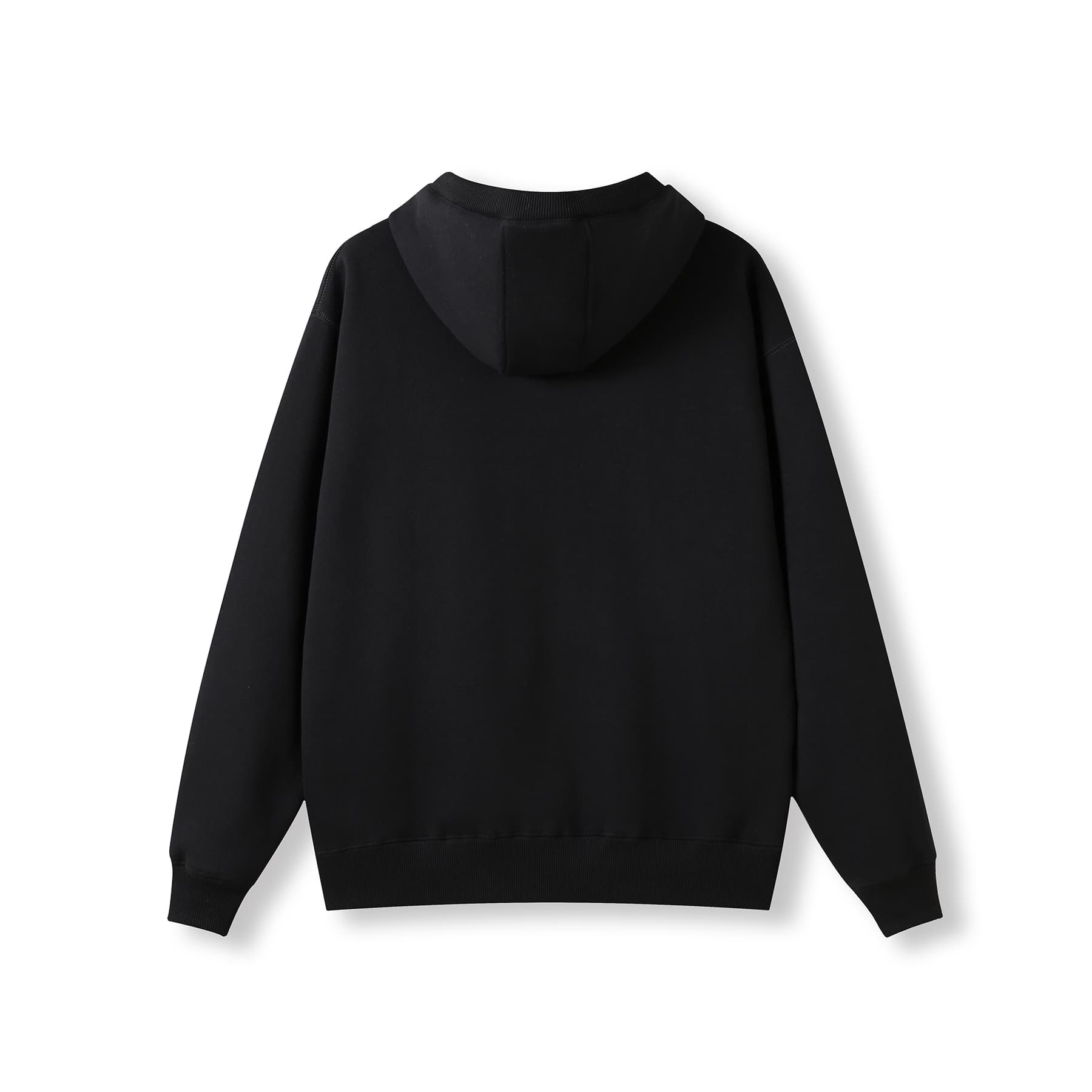 Mens Brushed Heavy  Fleece Hoodie thumbnail 2