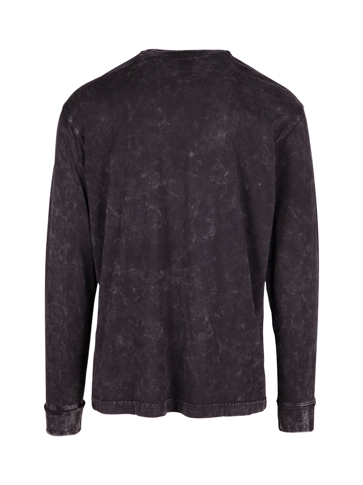 Men's / Unisex Stone Wash Long Sleeve T-shirt thumbnail 2