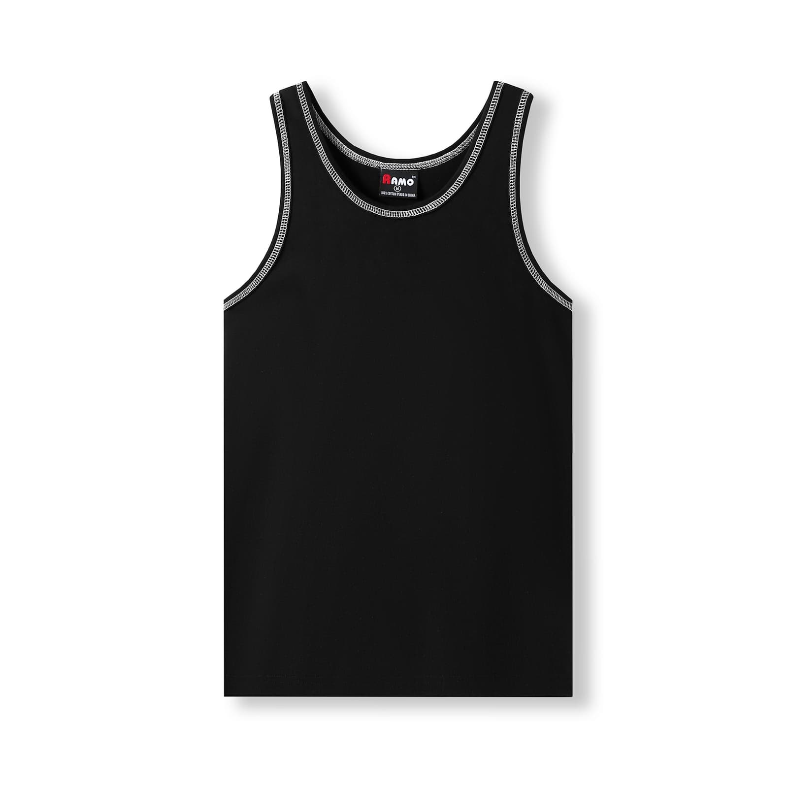 Men's Cotton Rib Singlet — view 1