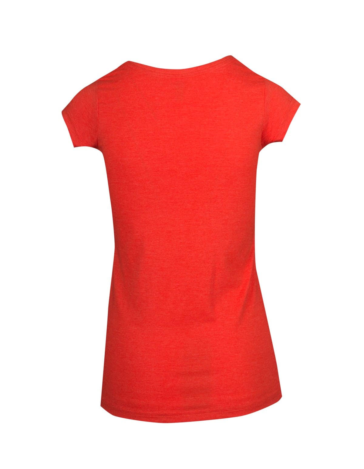 Womens Marl Scoop Neck T-shirt thumbnail 2