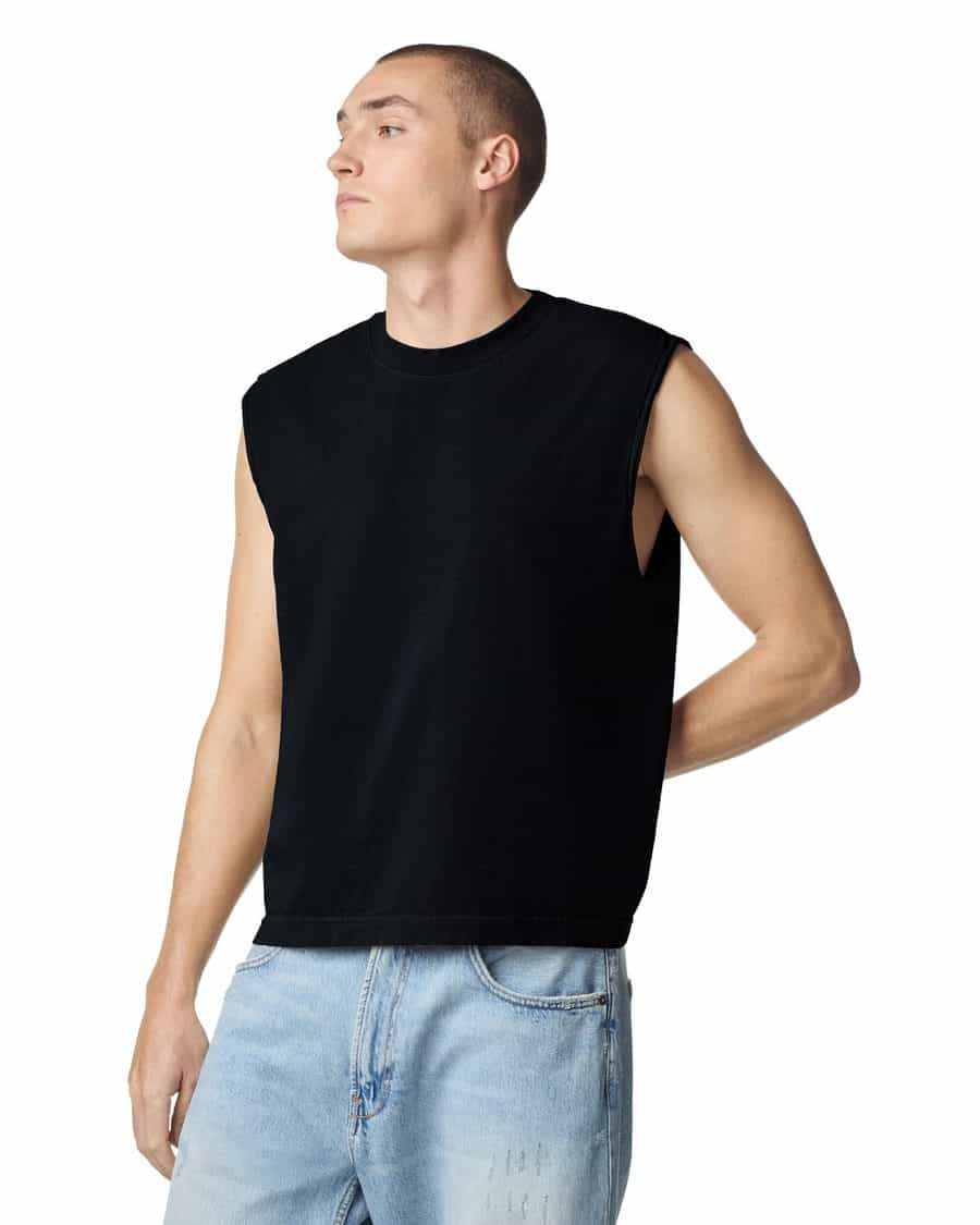 American Apparel garment-dyed tank top