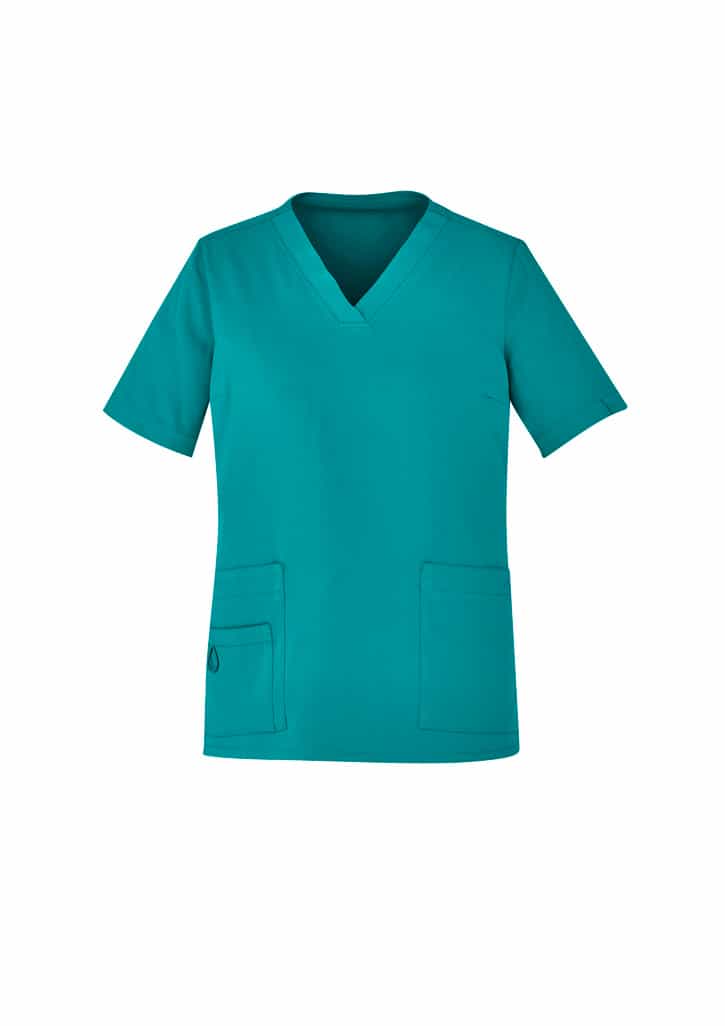 Womens Avery V-neck Scrub Top